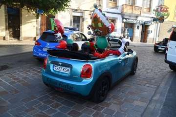 La caravana de Papá Noel inunda Telde de magia y alegría/Francisco Javier Santana.